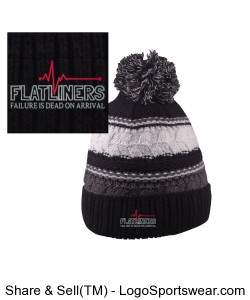 FLATliners winter hat Design Zoom